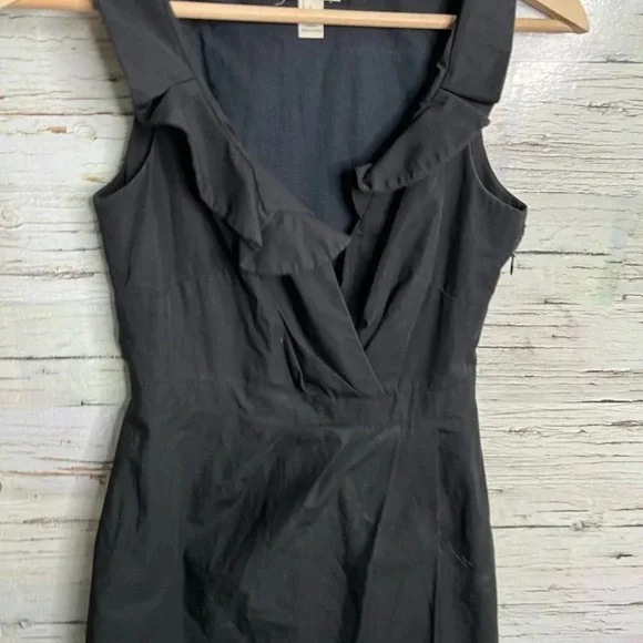 J crew black dress size 0 - Picture 2 of 8